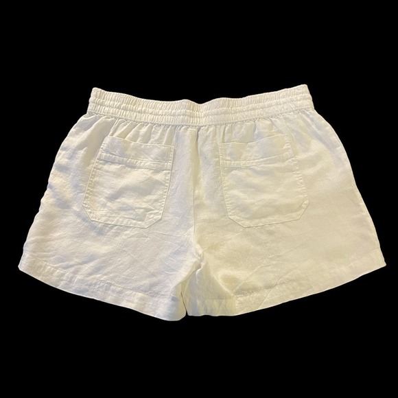 NWT!  Lord & Taylor Casual Linen Shorts - Picture 2 of 12